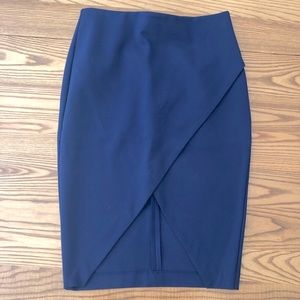 Express asymmetrical hem skirt